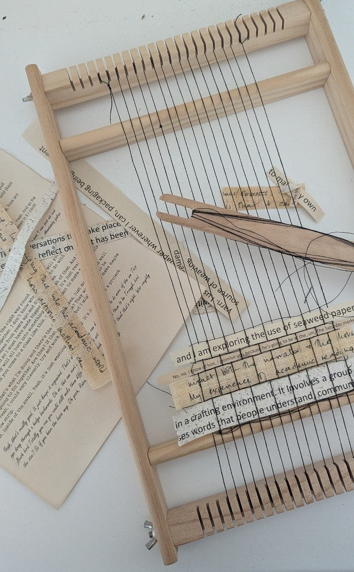 Paper Weaving Workshop with Weaver and Textile Artist, Jane Stephens