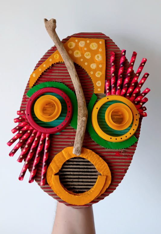 Home Education Workshop - Create an abstract face