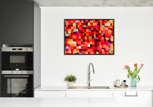 Getting to Know Red (Spectrum Series) by Grace Gardiner Print