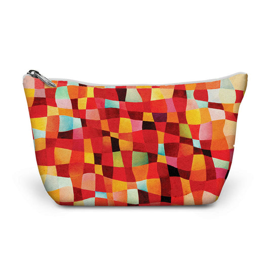 Getting to know red make up bag