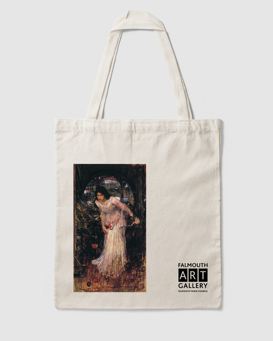 Study for The Lady of Shalott by John William Waterhouse Tote