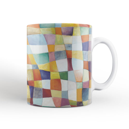 Grid Dancing mug